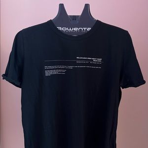 ZARA “Rolled Cuff Sleeve” Slouchy fit Tee - Size L